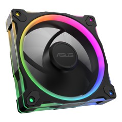ASUS Prime MR120 ARGB Fan 1-Pack - Powerful 120mm Black Cooling Solution for Stunning Builds